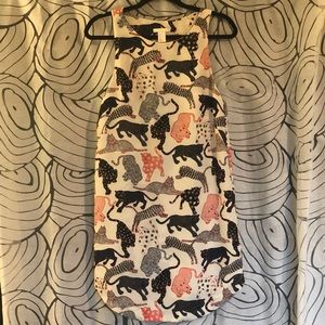 Panther Shift Mini Dress